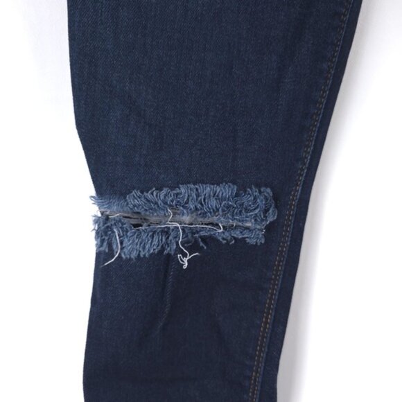 HUDSON USA MADE NICO SUPER SKINNY MIDRISE Jeans RUFF WM407DIV Size 27 - Picture 10 of 12